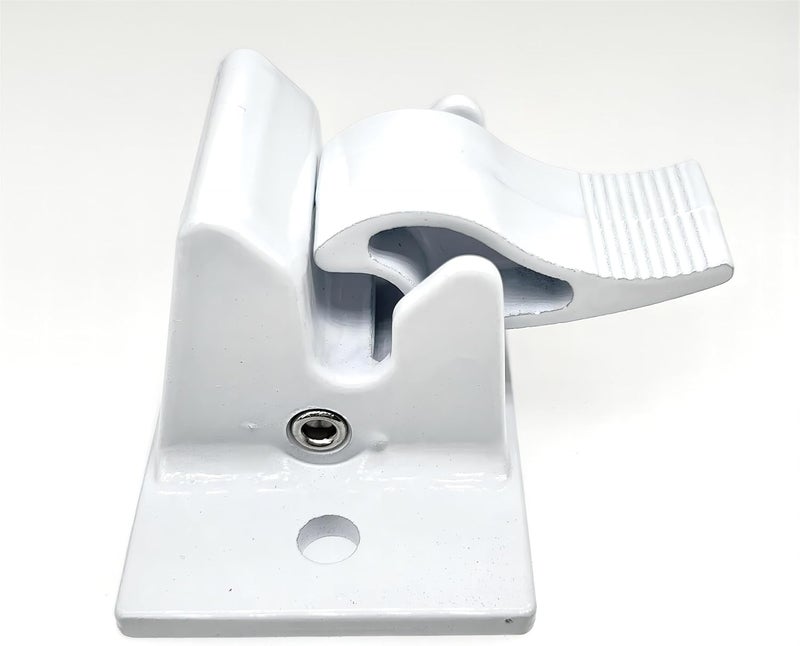 UYG for 3104653.005 RV Camper Trailer Bottom Mounting Bracket Awning Replacement Lower （White 2 pc - Image 3
